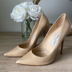 Jimmy Choo Anouk Pumps in Nude